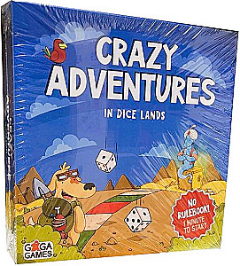 Brettspiel - Verrückte Abenteuer. In Würfelländern