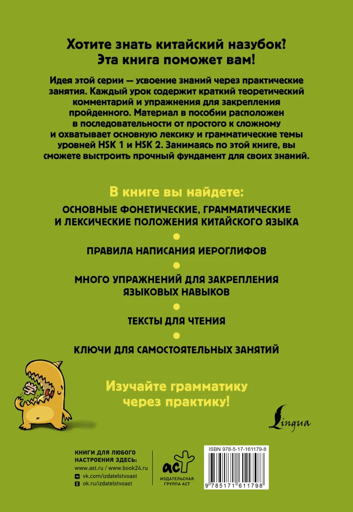 Китайский назубок. Вся грамматика в небольших уроках