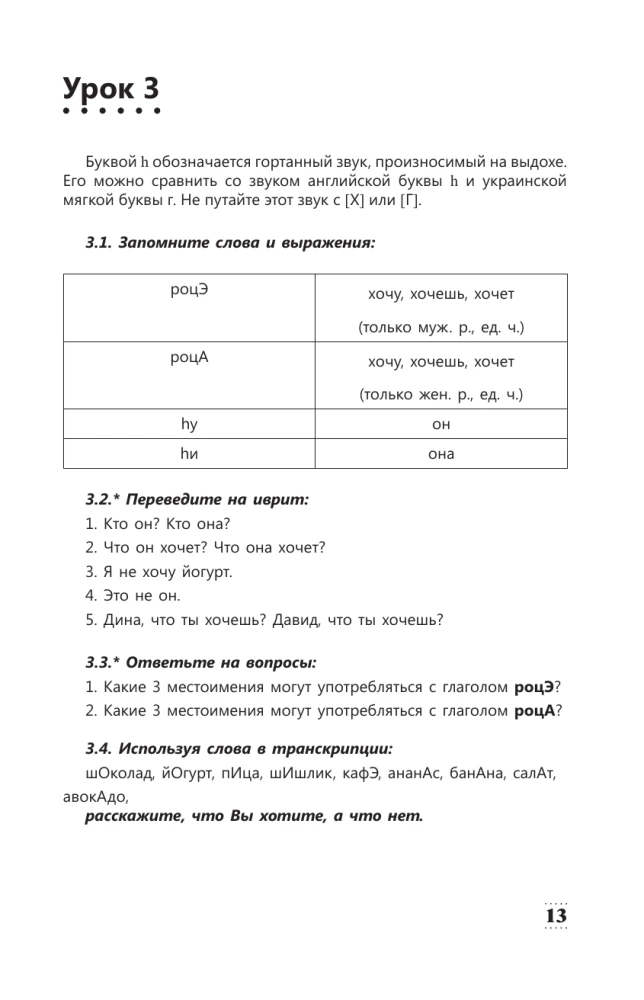 Intensive Hebrew Course for Beginners