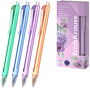 Ballpoint Pen - Nymph Matic Pastel Bloom, blue, assorted
