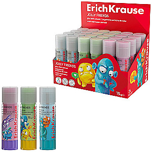 Клей-карандаш -  EasyStick Jolly Friends, в ассортименте