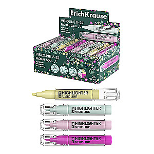 Highlighter - Visioline V-22 Floral Soul, assorted