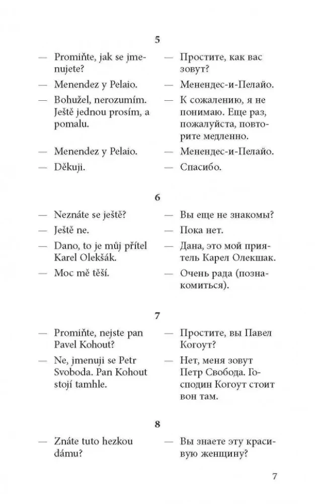 Sarunvalodu čehu valodā