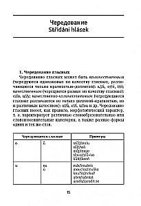 Tšehhi grammatika tabelites ja skeemides