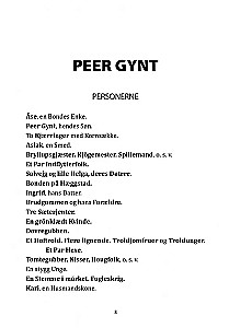 Peer Gynt. Ein Puppenheim. Die wilde Ente