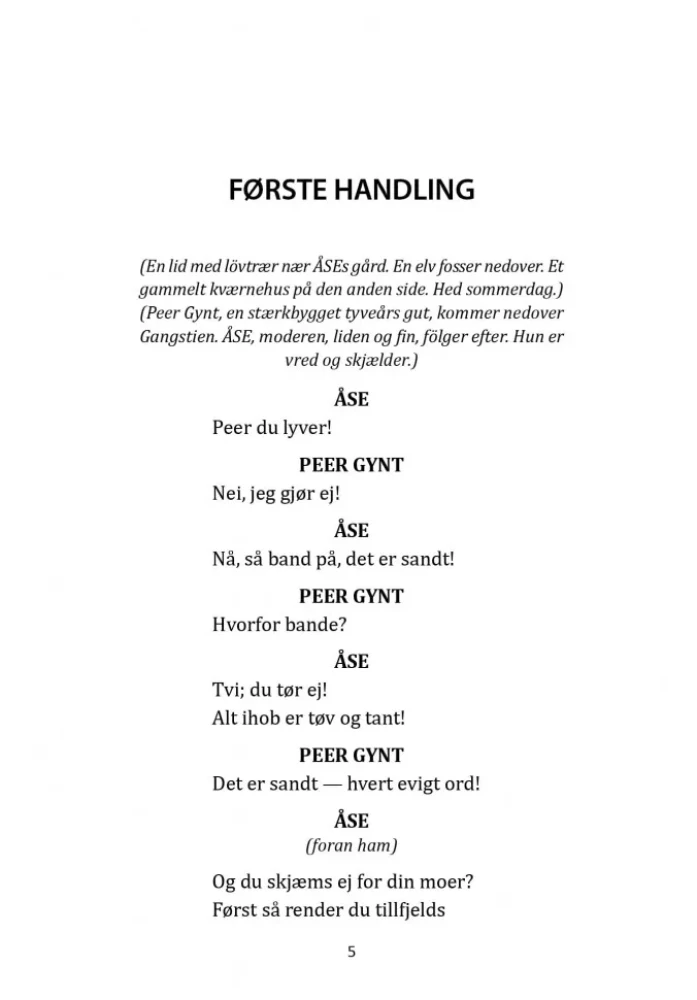 Peer Gynt. Ein Puppenheim. Die wilde Ente