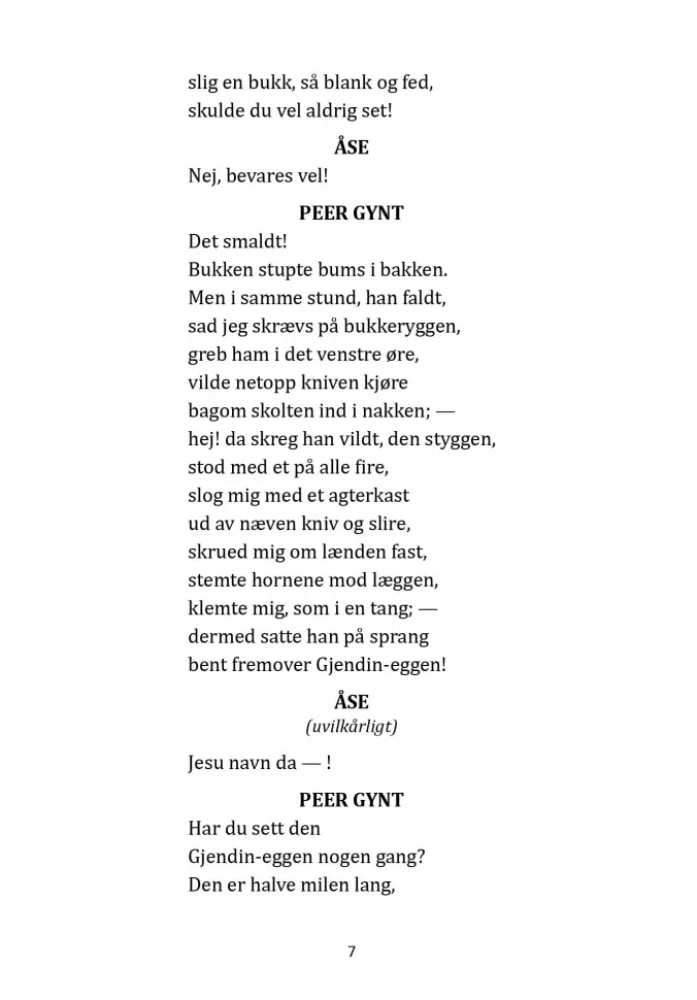 Peer Gynt. Ein Puppenheim. Die wilde Ente
