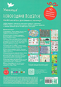 New Year Gift. Fun Games for Winter Holidays