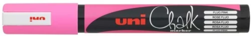 Marker kredowy UNI PWE-5M, fluorescencyjnie różowy, 1,8-2,5 mm
