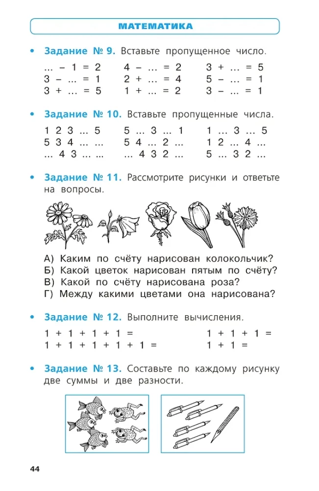 Podręcznik w schematach i tabelach. Cały kurs szkoły podstawowej. Język rosyjski, matematyka, otaczający świat