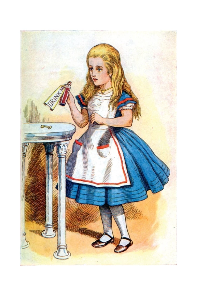 Alisa Stebuklų šalyje. Alisa Veidrodyne