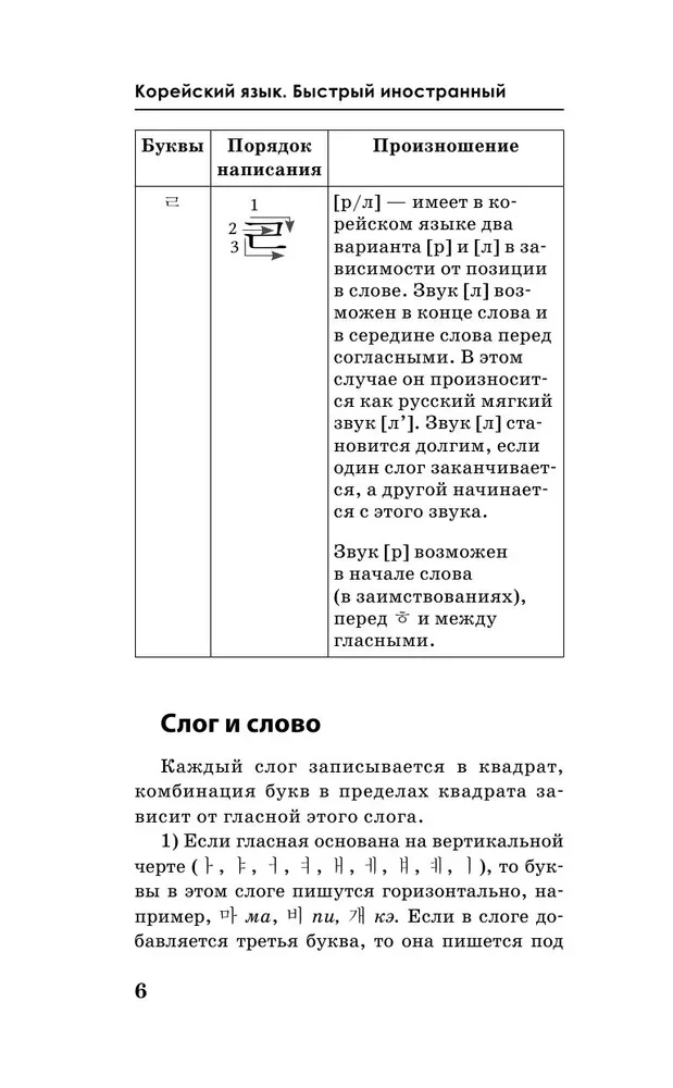 Быстрый вход в корейский