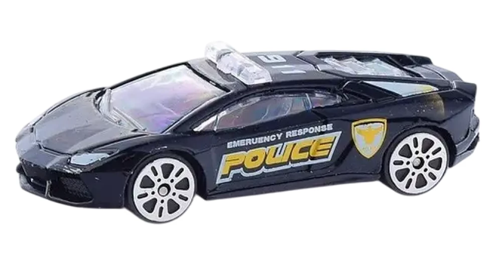 Mašīnu komplekts - Policija 1:64, 3 gab.