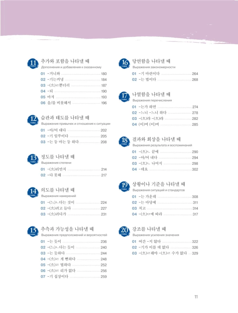 Korea keele grammatika edasijõudnutele