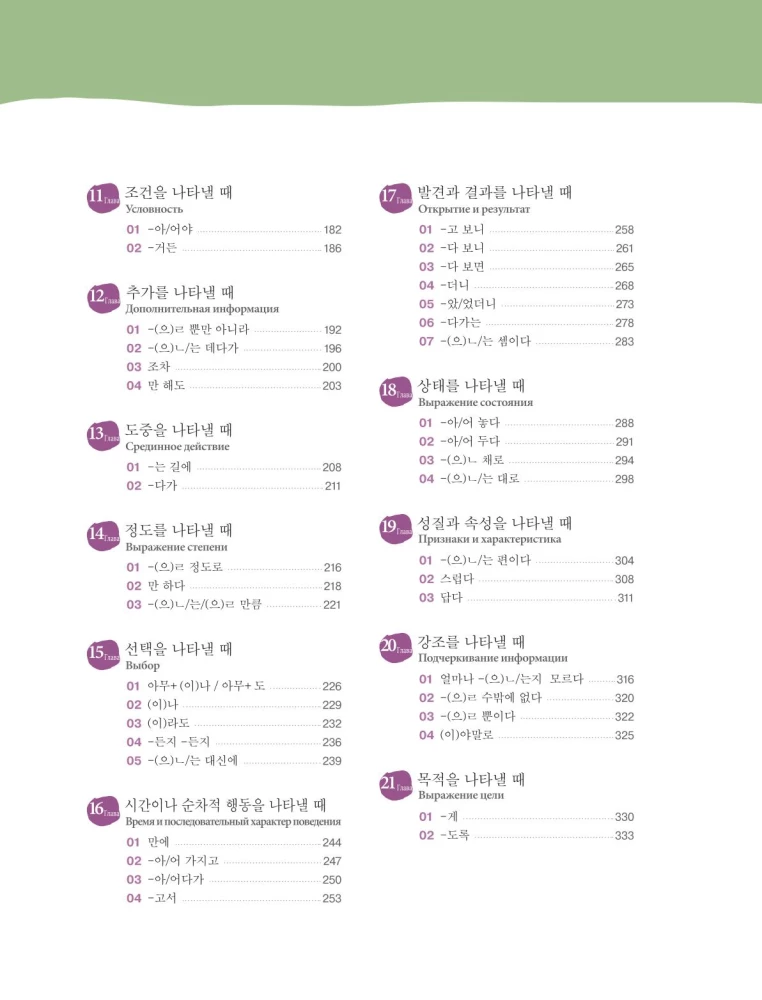 Lõpetajatele mõeldud korea keele grammatika