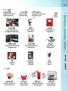 Arabic-Russian Visual Dictionary with Transcription