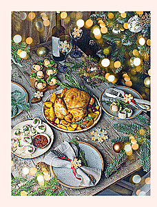 New Year's Table from Dasha. The Best Time of the Year! Recipes. Gifts. Christmas Tree