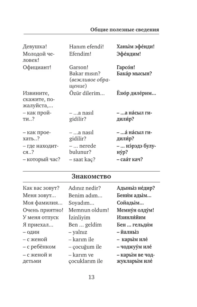 Türkisch. 4 Bücher in einem: Konversationsführer, türkisch-russisches Wörterbuch, russisch-türkisches Wörterbuch, Grammatik