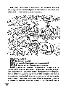 Японский язык: визуальный словарь-раскраска