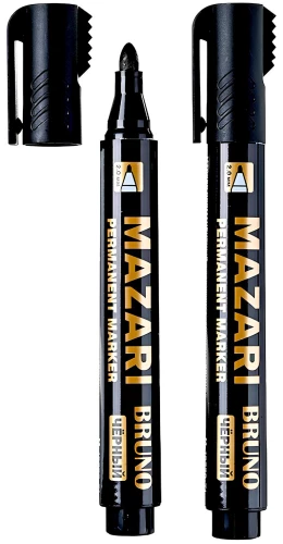 Püsiv marker - Bruno, must