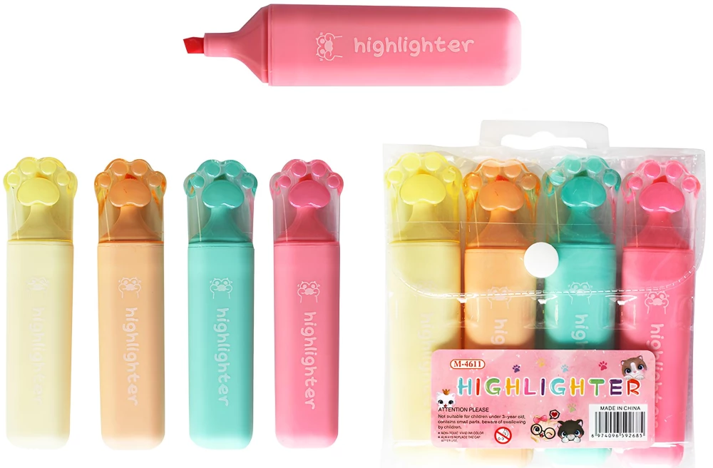 Highlighter Set - Paws