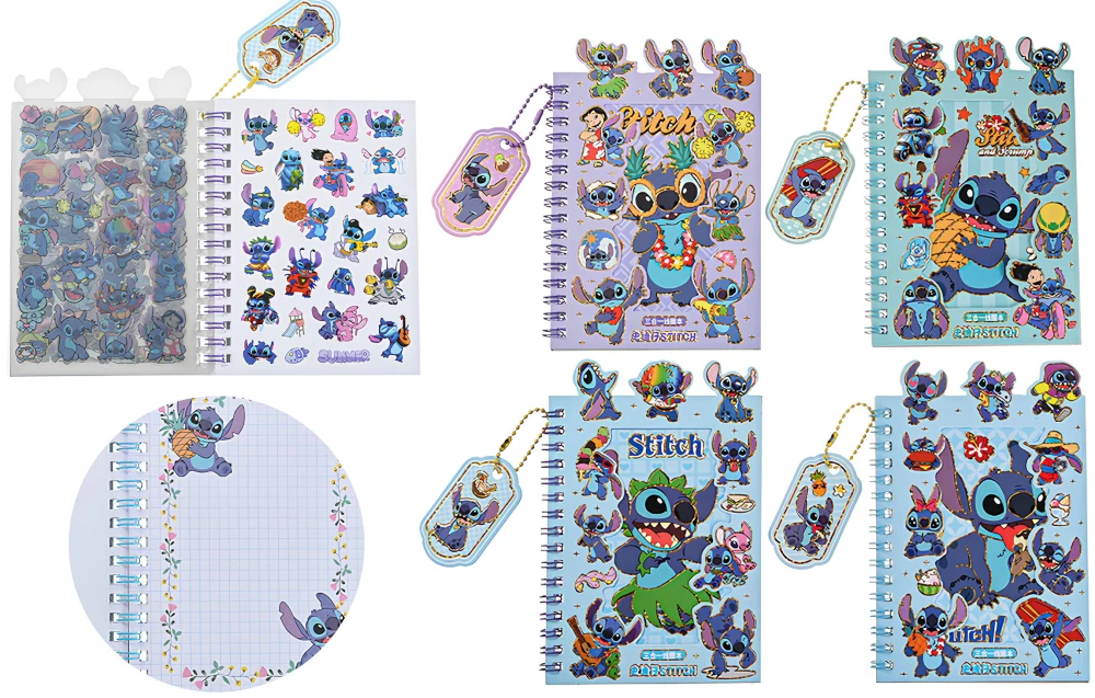 Notepad - Ears, 24 sheets, checkered, assorted