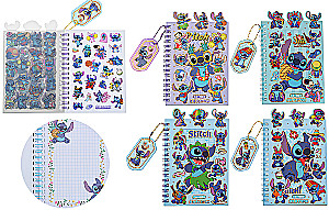 Notepad - Ears, 24 sheets, checkered, assorted