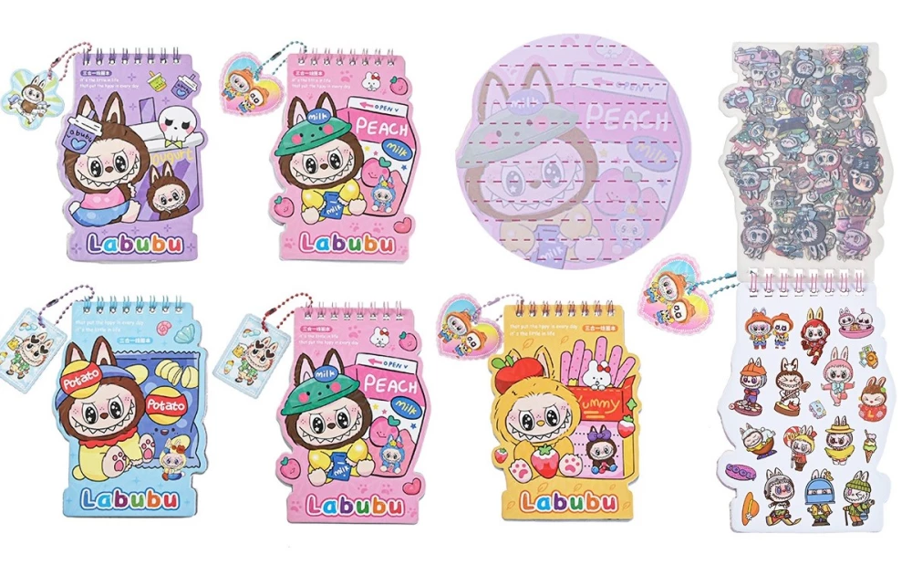 Notebook - Toothless, ruled, 38 sheets, assorted
