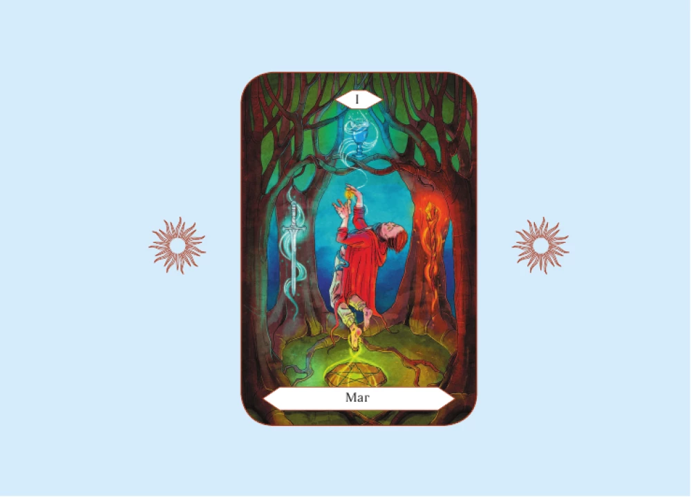 Tarot of the Wanderer. A Modern Deck for the Free Spirit (78 Cards + Guidebook)
