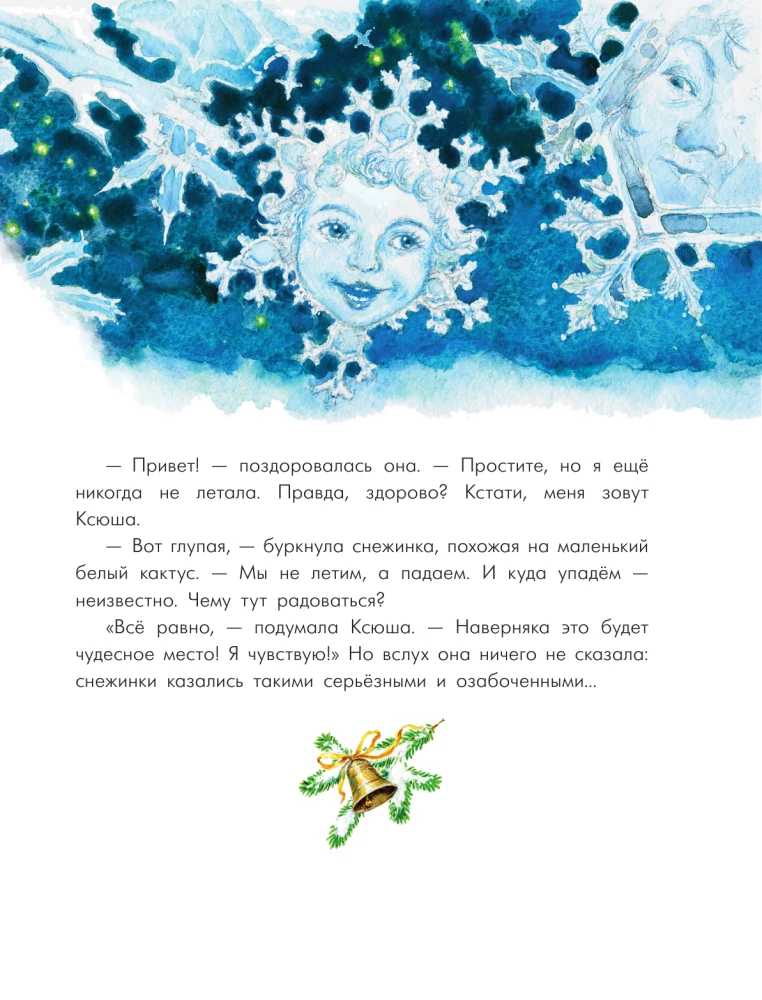 The Journey of the Smallest Snowflake