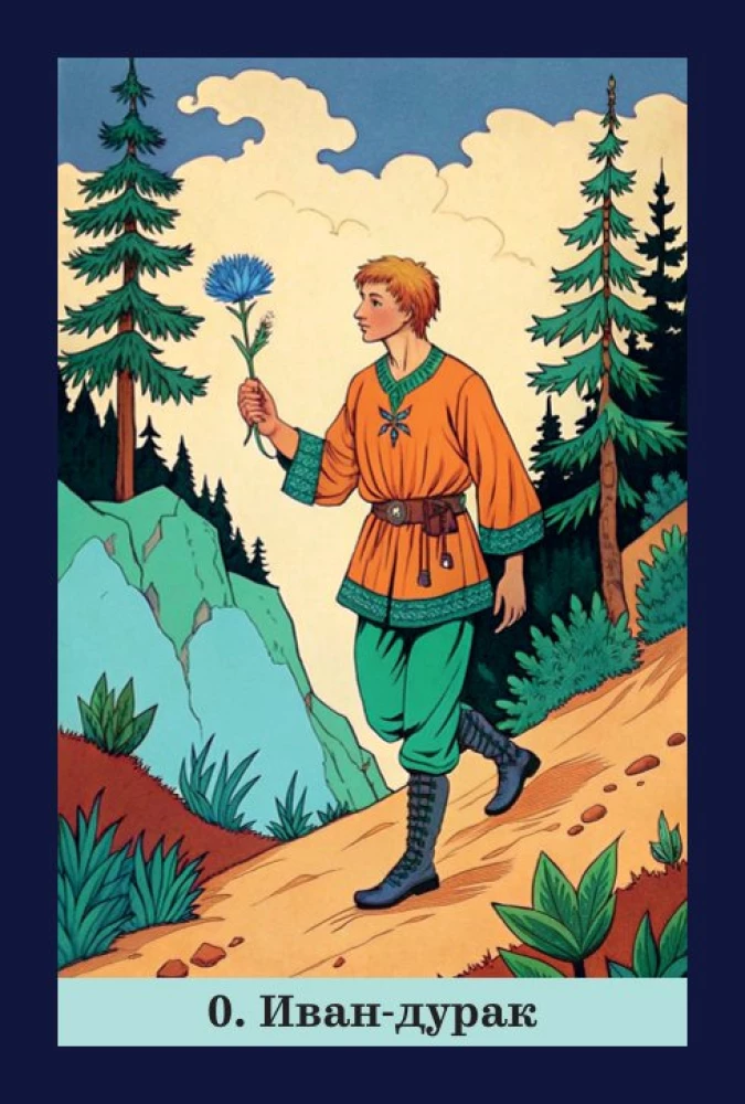 Tarot rosyjskich bajek (78 kart)