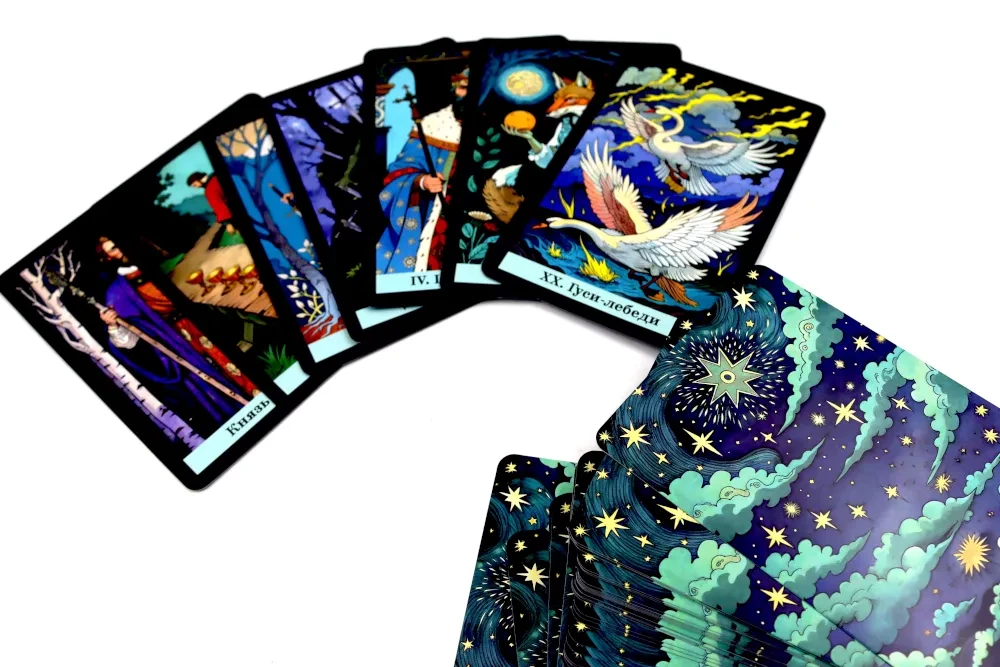 Tarot rosyjskich bajek (78 kart)