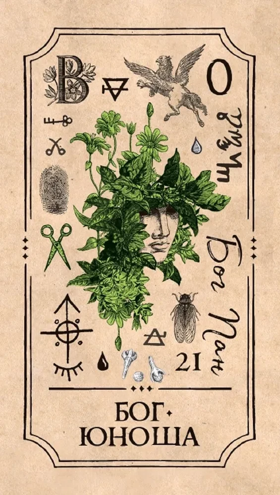 Wikkanisches Tarot von Arabo Sargsyan (78 Karten + Broschüre)