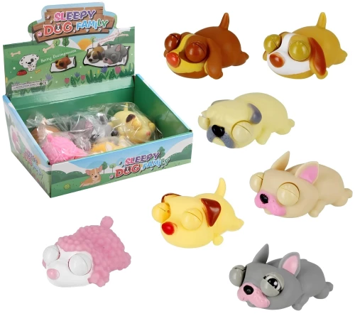 Stress Relief Toy - Squeeed Eye Animal. Dog, assorted