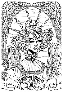 Dark Tarot. Coloring Deck (78 Cards)