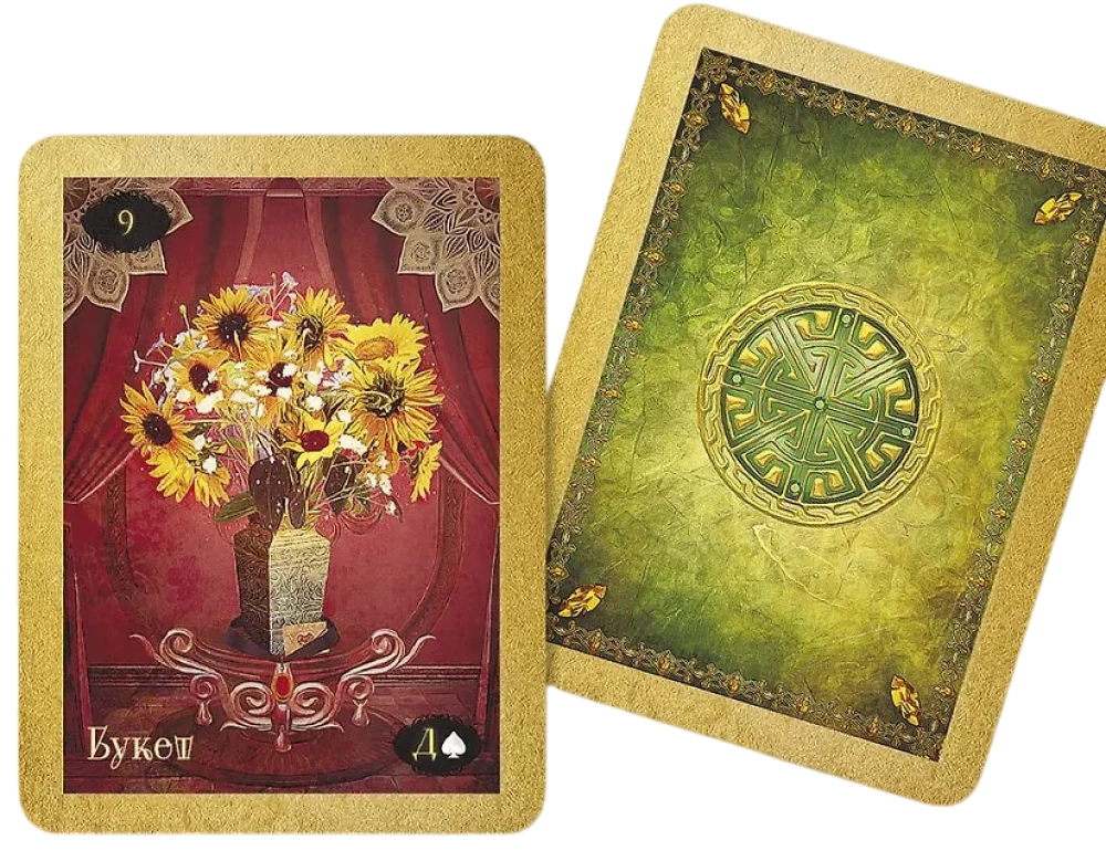 Magisches Lenormand-Orakel (36 Karten und Anleitung in Geschenkverpackung)