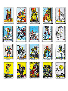 Tarot Waite Premium. 78 mini-kart