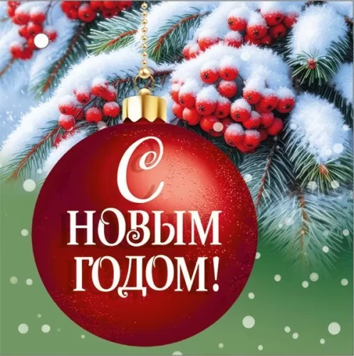 Бирка - С Новым годом!, в ассортименте