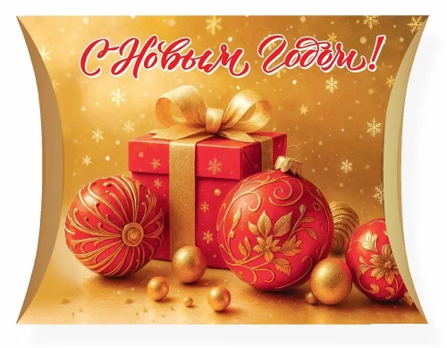Коробочка для подарка - С Новым годом!