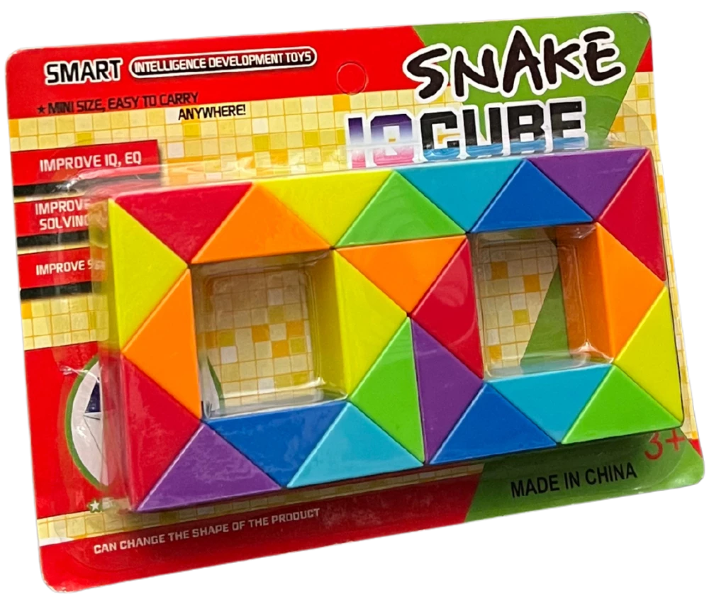 Plėtojamoji žaislas dėlionė - Snake IQ Cube