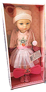 Interactive Doll - Bobas, 38 cm — speaks and sings in Polish + accessories