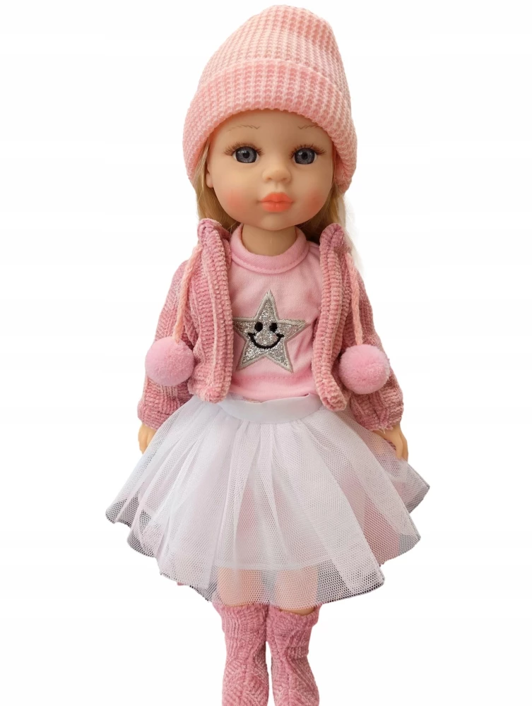 Interactive Doll - Bobas, 38 cm — speaks and sings in Polish + accessories