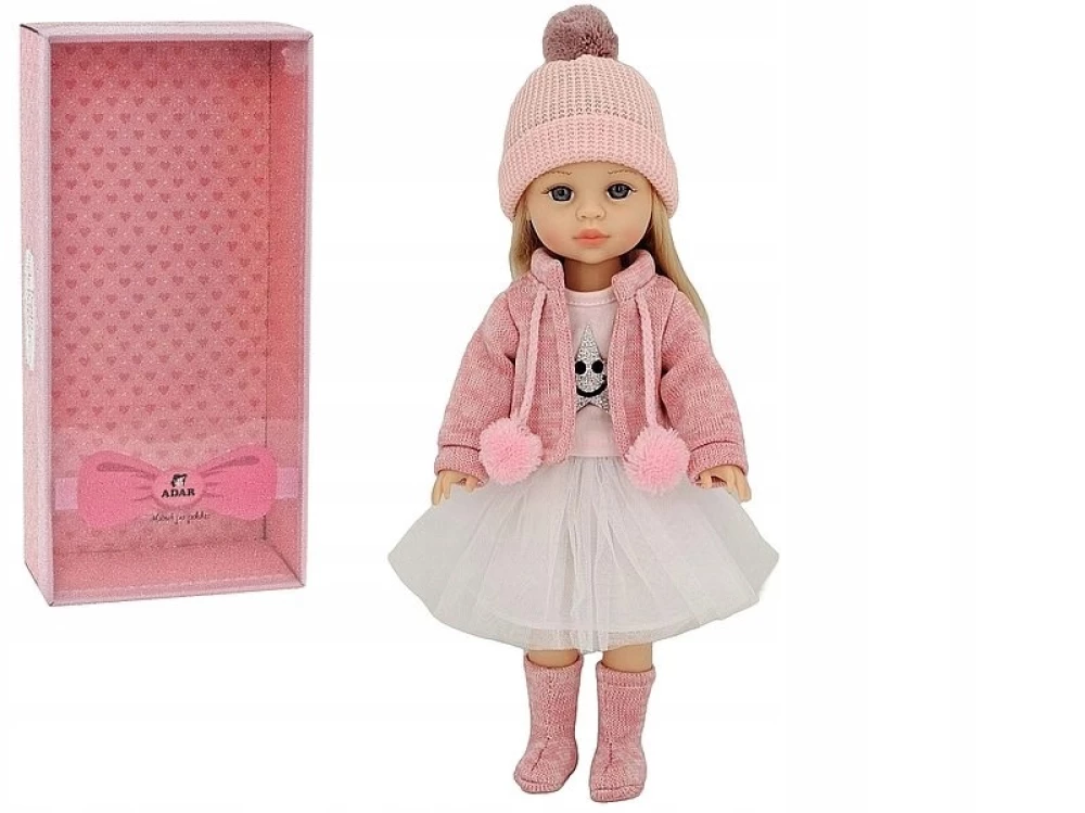 Interactive Doll - Bobas, 38 cm — speaks and sings in Polish + accessories