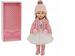 Interactive Doll - Bobas, 38 cm — speaks and sings in Polish + accessories