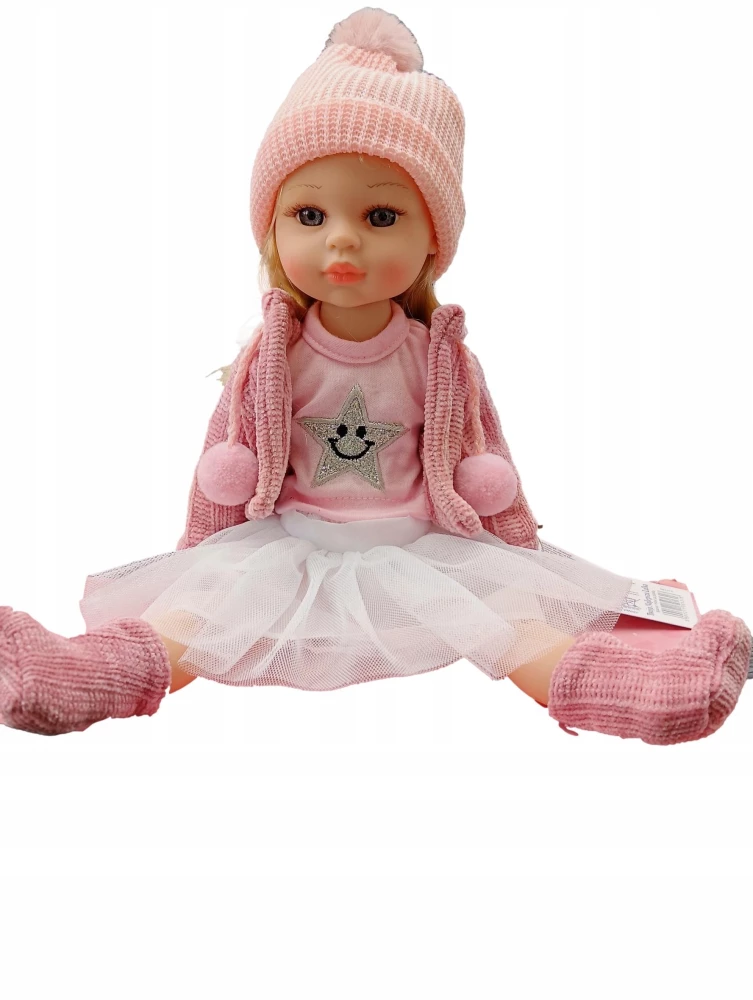 Interactive Doll - Bobas, 38 cm — speaks and sings in Polish + accessories