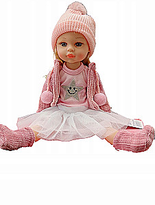 Interactive Doll - Bobas, 38 cm — speaks and sings in Polish + accessories