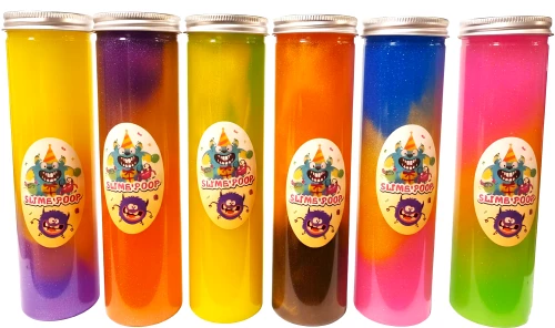 Slaims ar spīdumiem - Crystal Mud, dažādībā