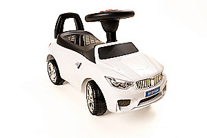 Vaikų stumdomas automobilis - Automobilis (balta)
