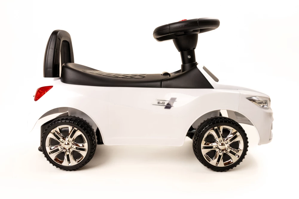 Vaikų stumdomas automobilis - Automobilis (balta)