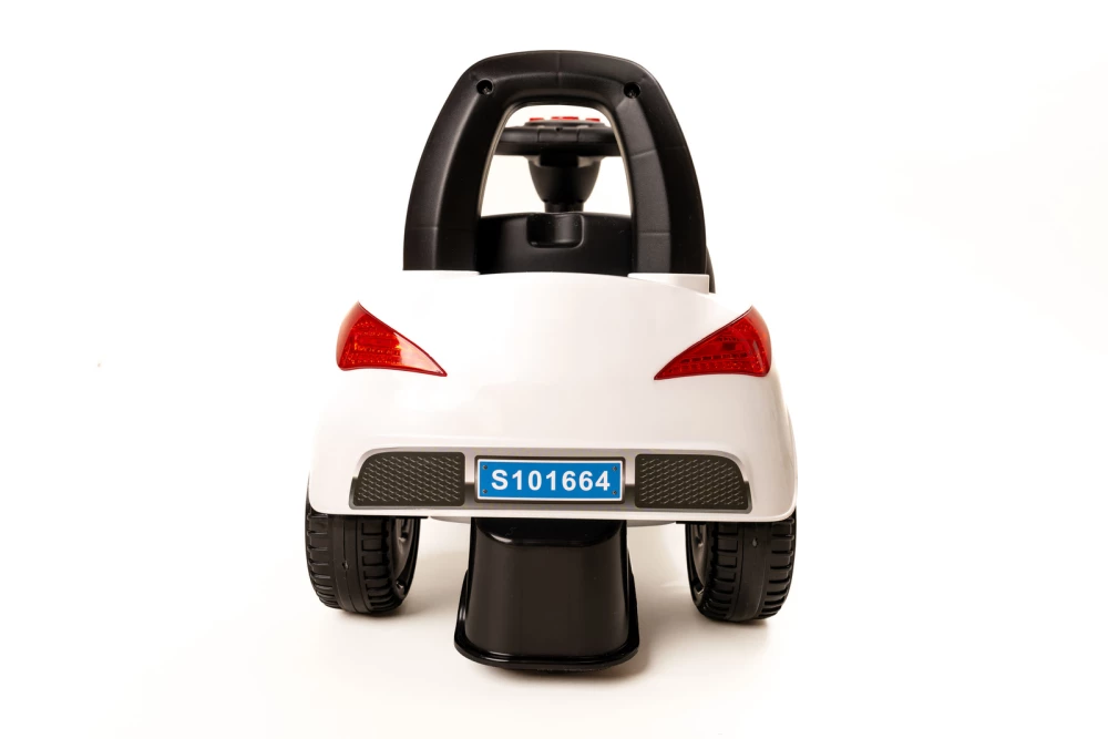 Vaikų stumdomas automobilis - Automobilis (balta)